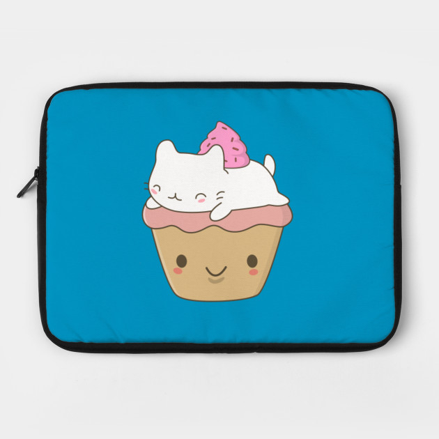 Cute and Kawaii Cupcake Cat T-Shirt