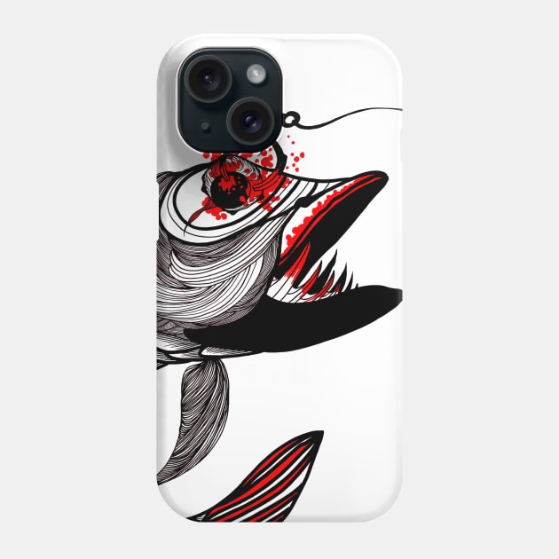 Fishing Phone Case by FUN ART