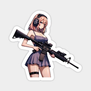 Tactical Girl Magnet