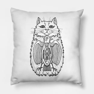 Cat hunter Pillow