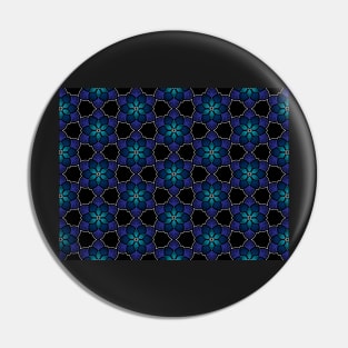 Kaleidoscope mandala Pin