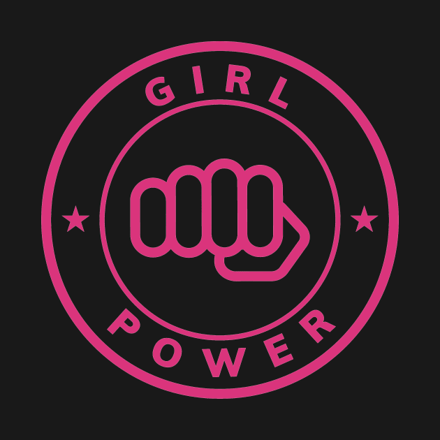 girl power punch - feminist struggle - hand struggle - super girl struggle by iambolders