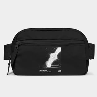The Light Pours Out Of Me / Minimalist Graphic Artwork Design Bag