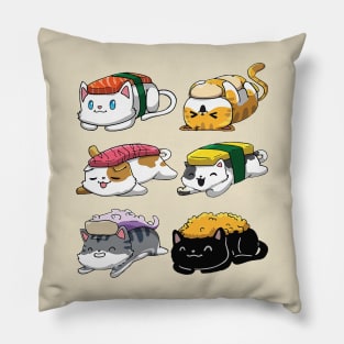 Sushi Cats Pillow