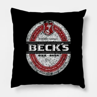 Vintage BECKS BEER 1933 Pillow