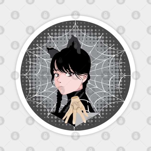 Wednesday Addams Anime Music Art, HD wallpaper | Peakpx