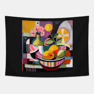 Vibrant Fruit Bowl Tapestry