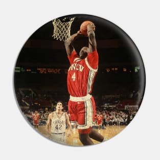 Throwback Thursday NCAA Kicks Stacey Augmon, Larry Johnson And The UNLV Runnin’ Rebel Pin