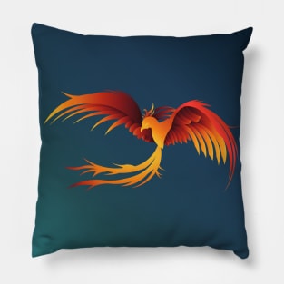 Majestic Phoenix Pillow