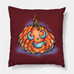 Cute jack o lantern pumpkin Halloween Pillow