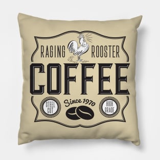 Raging Rooster Coffee Pillow