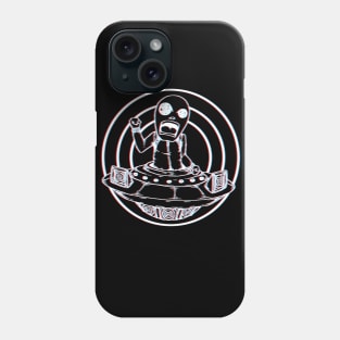 Rave Alien Illusion Glitch Phone Case