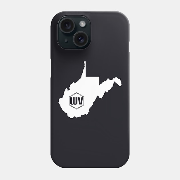 West Virginia Homer (White) Phone Case by caknuck