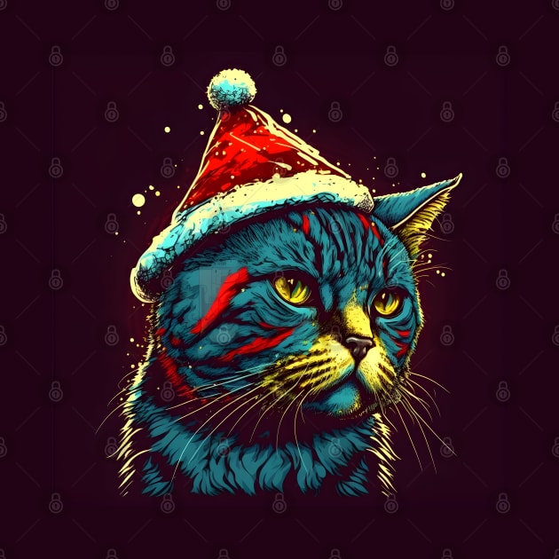 Christmas Cat by Tazlo