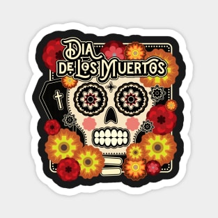 Dia de Los Muertos/Day of the Dead Magnet