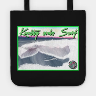 Greatest wave party large Tote