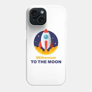 ETH hold to the moon Phone Case