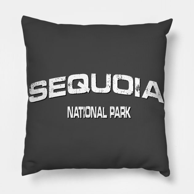 Sequoia National Park Pillow by Spearhead Ink