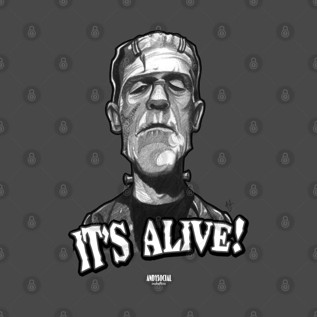 Frankenstein's Monster (Karloff) by AndysocialIndustries