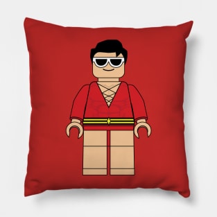 Plastic Man the Lego Man Pillow