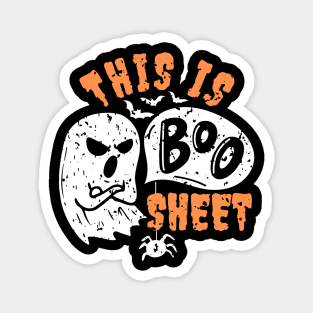 This Is Boo Sheet Funny Ghost Halloween Costume Men Women Magnet