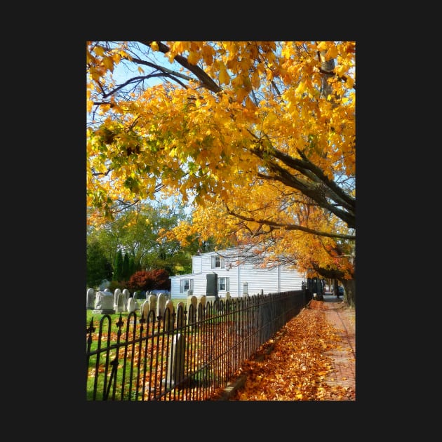 New Castle DE - Graveyard in Autumn by SusanSavad