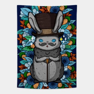 Top Hat Bunny Tapestry