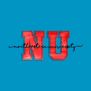 NU - Northeastern University T-Shirt