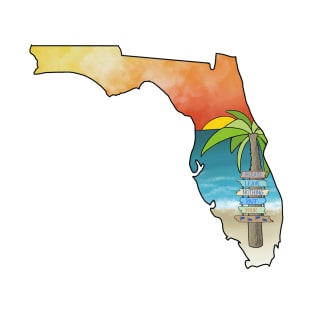 Florida State Beach T-Shirt