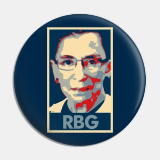 Ruth Bader Ginsburg Political Parody Pin