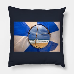 A Greek beach, no doubt! Pillow