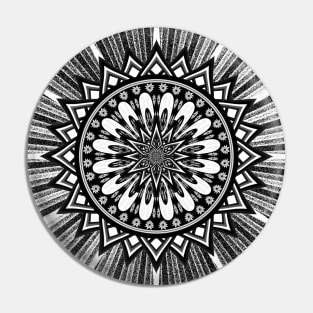 Sunshine mandala Pin