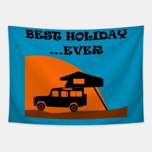 Best Holiday - Defender Tapestry