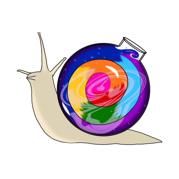 Cute Magic potion snail by RavenRarities