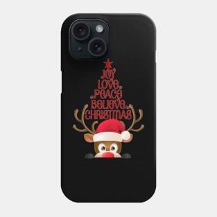 Reindeer Christmas Phone Case