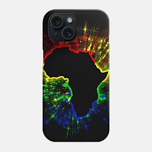 African Continent - Flag Colours Phone Case