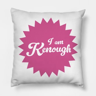 I am Kenough Star Pillow