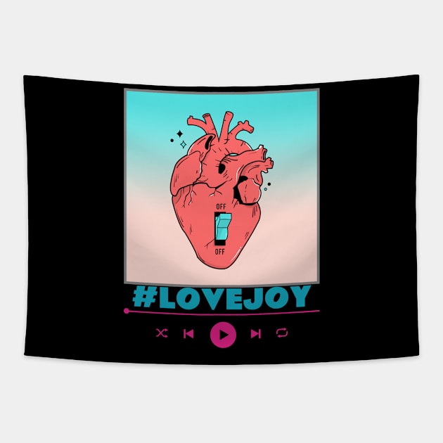 Limited Edition - Vintage Style - lovejoy music Tapestry by Soloha