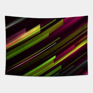 Digital Design - Colourful Strips Tapestry