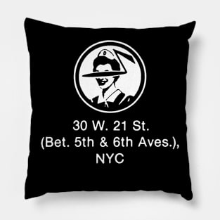 Danceteria Destination Front and Back Pillow