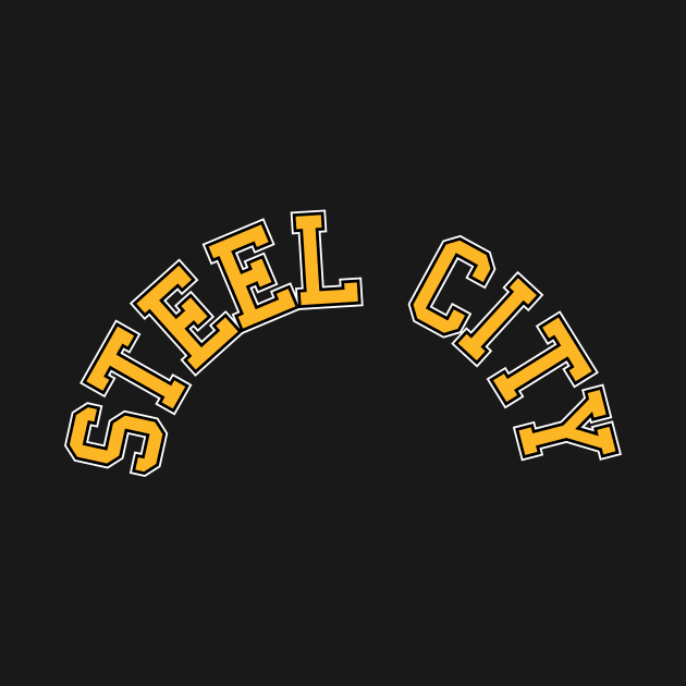 Pittsburgh 'The Burgh' Steel City Baseball Fan Shirt by CC0hort