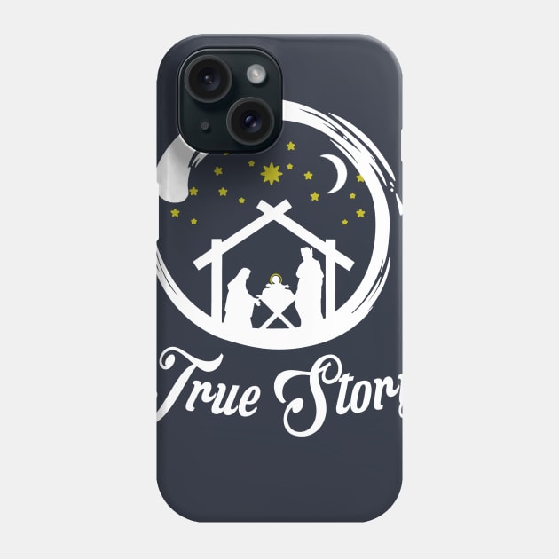 true story christmas Phone Case by joyTrends