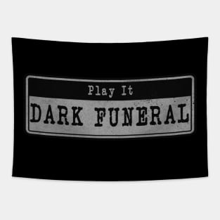 Dark Funeral // Vintage Fanart Tribute Tapestry