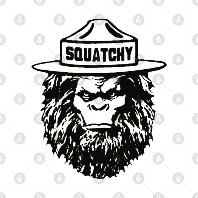 the bigfoot ranger squatchy by BerrymanShop