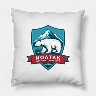 Noatak National Preserve Alaska Bear Pillow