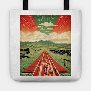 Nazca Lines Peru Tourism Vintage Poster 2 Tote