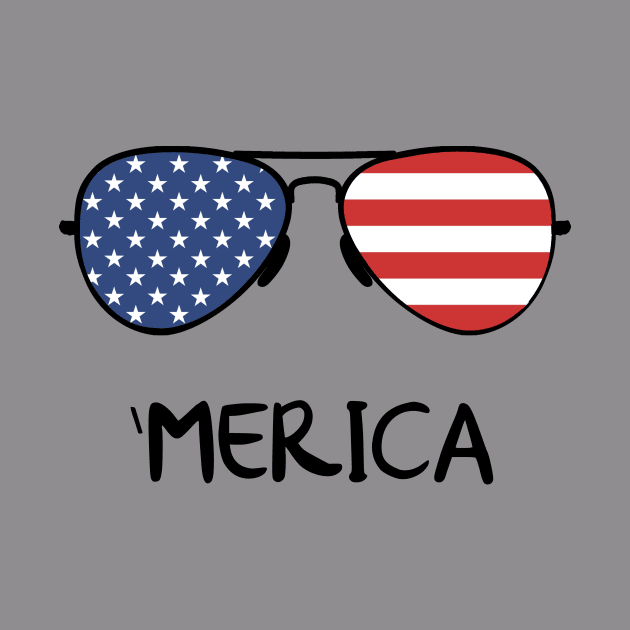 Merica, 4th Of July, America, Patriotic, Americana, Land That I Love by FashionDesignz