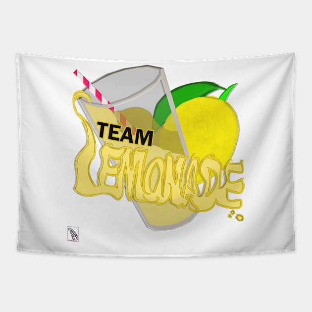 Team Lemonade - OG Colours Tapestry by Cheesetoken