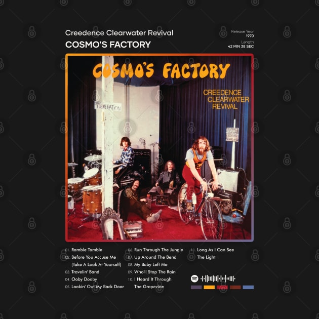 Creedence Clearwater Revival - Cosmo's Factory Tracklist Album by 80sRetro