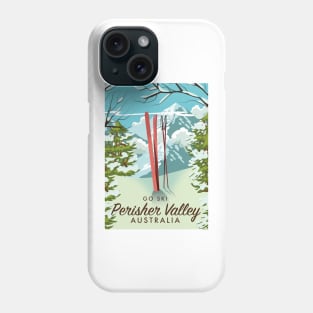 Perisher Valley Australia ski Phone Case